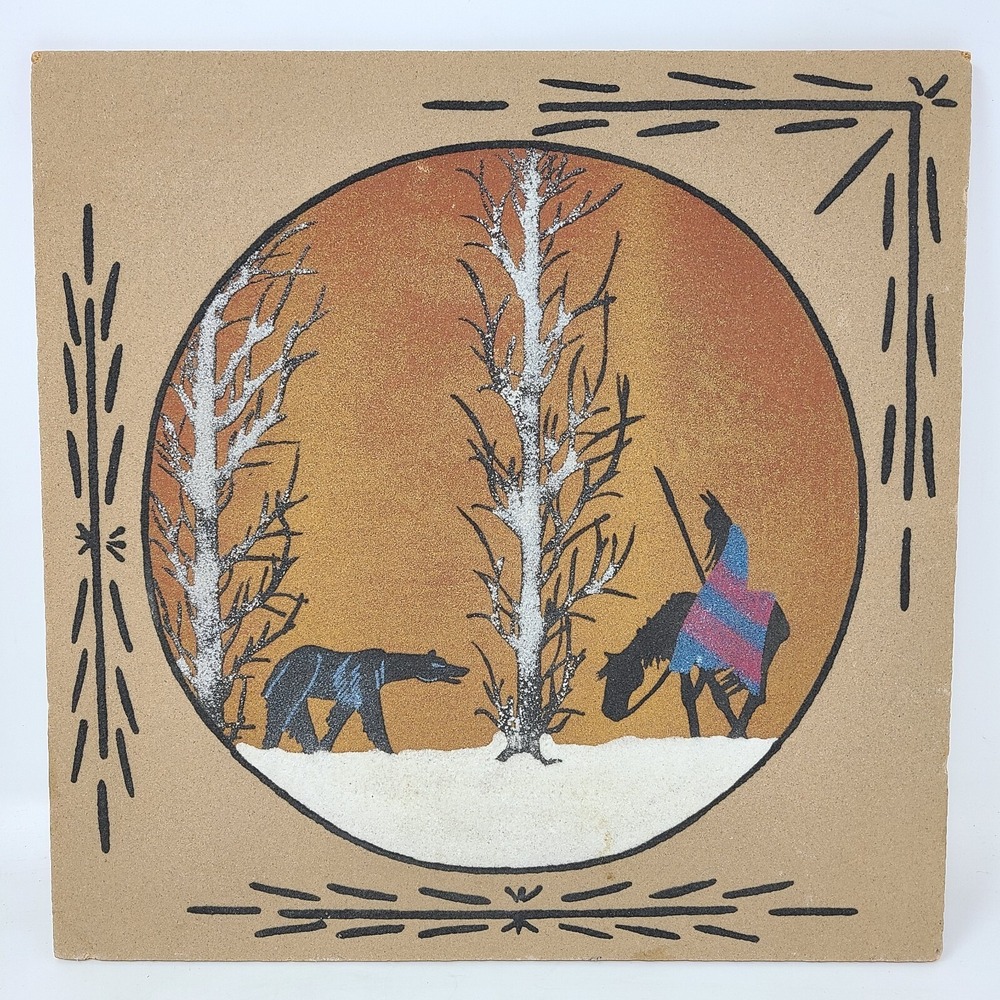 Navajo Sand Art‎ | Trail of Tears | 12" x 12"